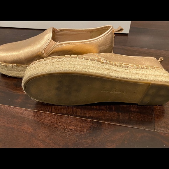 Sam Edelman Espadrille Rose Gold Size 7 - Picture 5 of 6